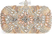 Nina Gelsey Crystal Embellished Minaudière