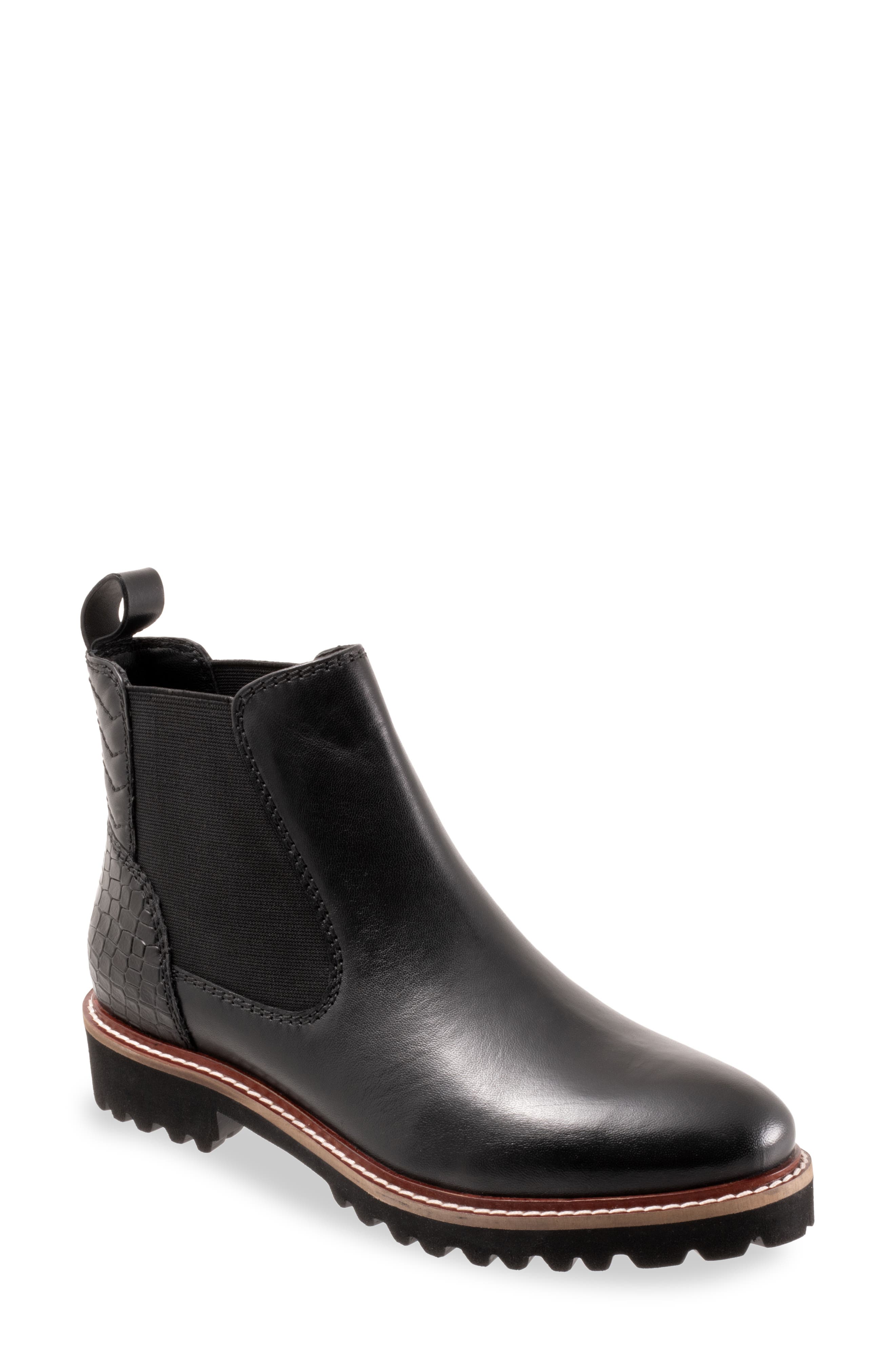 SoftWalk<sup>®</sup> Indy Chelsea Boot, Main, color, Black