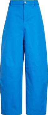 PARTOW Barrow High Waist Cotton Barrel Leg Pants