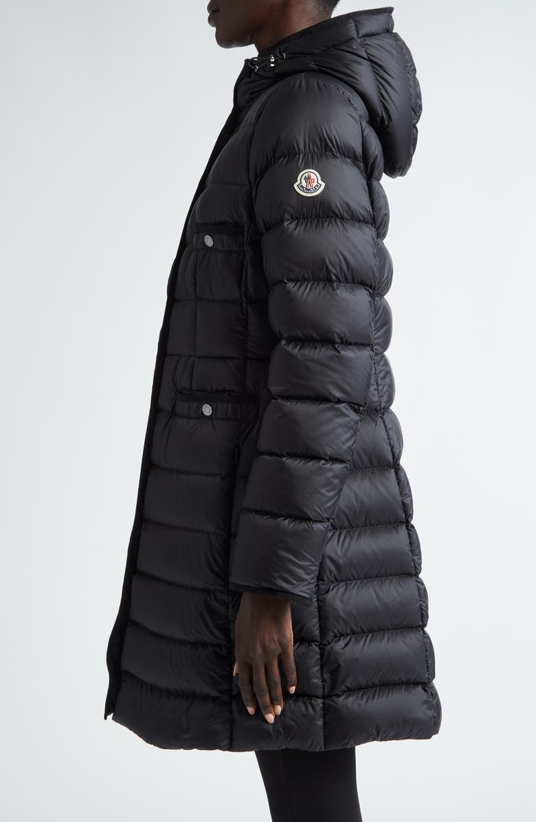 Moncler Hirma Long Down Coat, Alternate, color,