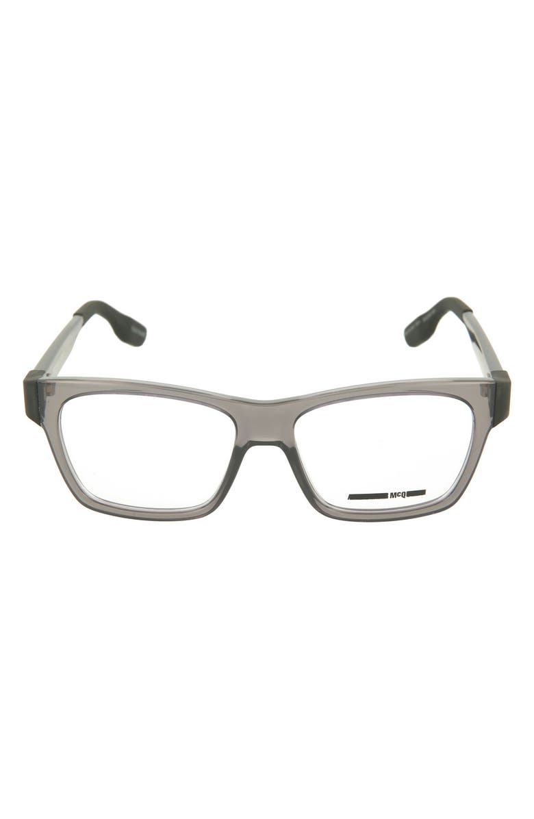 MCQ by Alexander McQueen 52mm Square Optical Frames, Main, color,