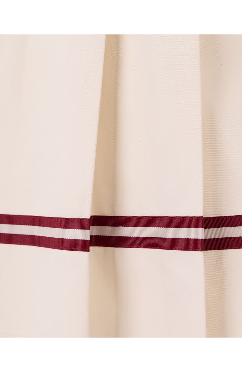 Bally Tennis Collection Skirt With Bally Ribbon Details, Alternate, color, White