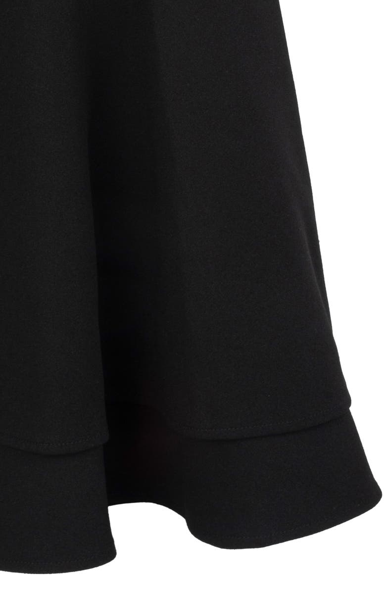 Rare Editions Kids' Scuba Knit Dress, Alternate, color, Black