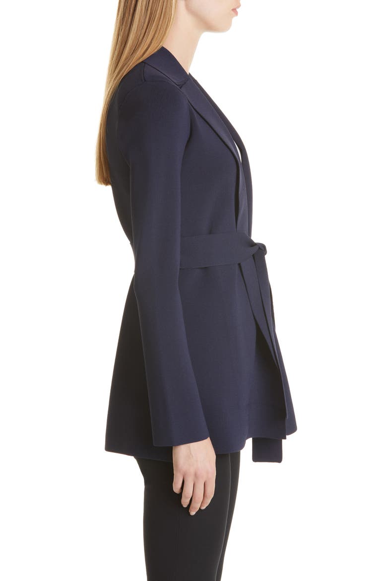 The Merritt Belted Cardigan, Alternate, color, NAVY