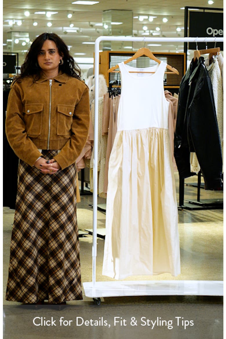 Frankie Mixed Media Maxi Dress video