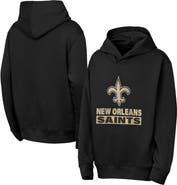 Outerstuff Youth Outerstuff  Black New Orleans Saints Back to Basics Hoodie