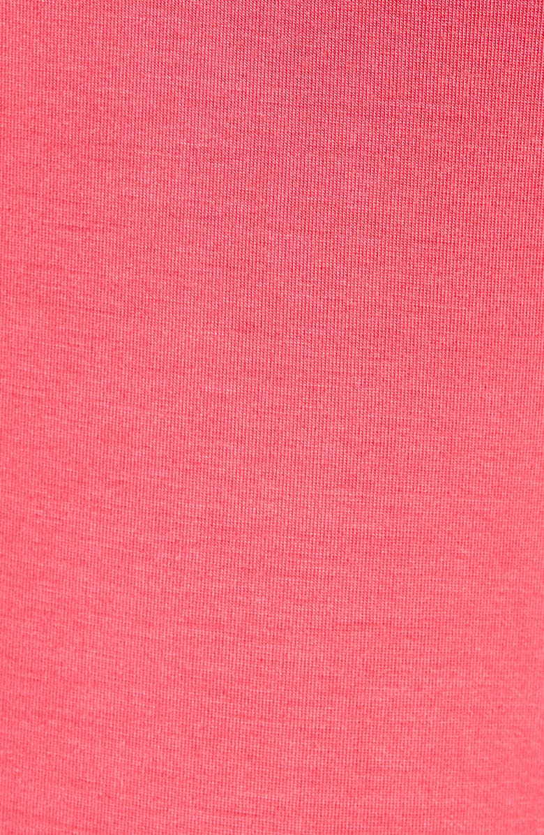 Loveappella Cross Drape Sleeveless Top, Alternate, color, Azalea