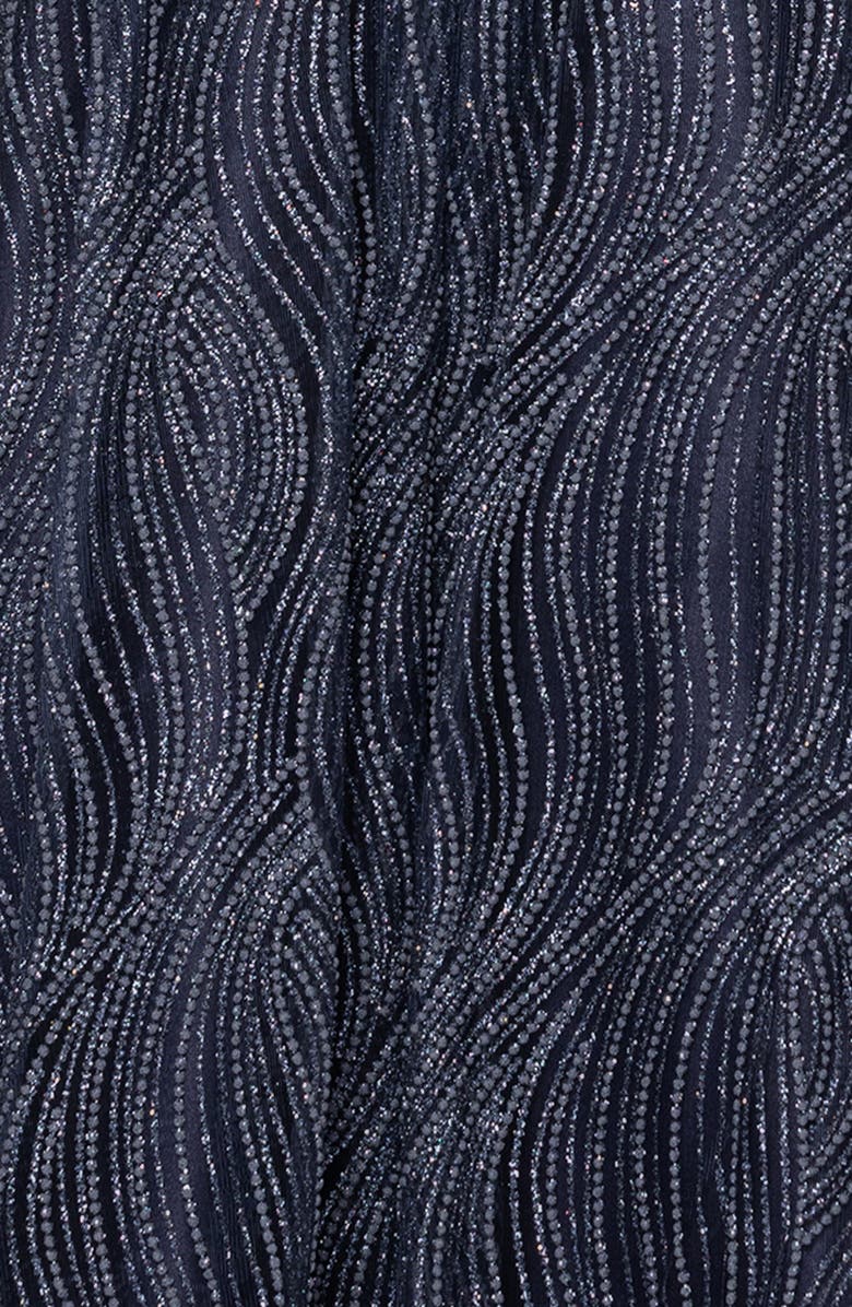 Blondie Nites Glitter Sleeveless Gown, Alternate, color,