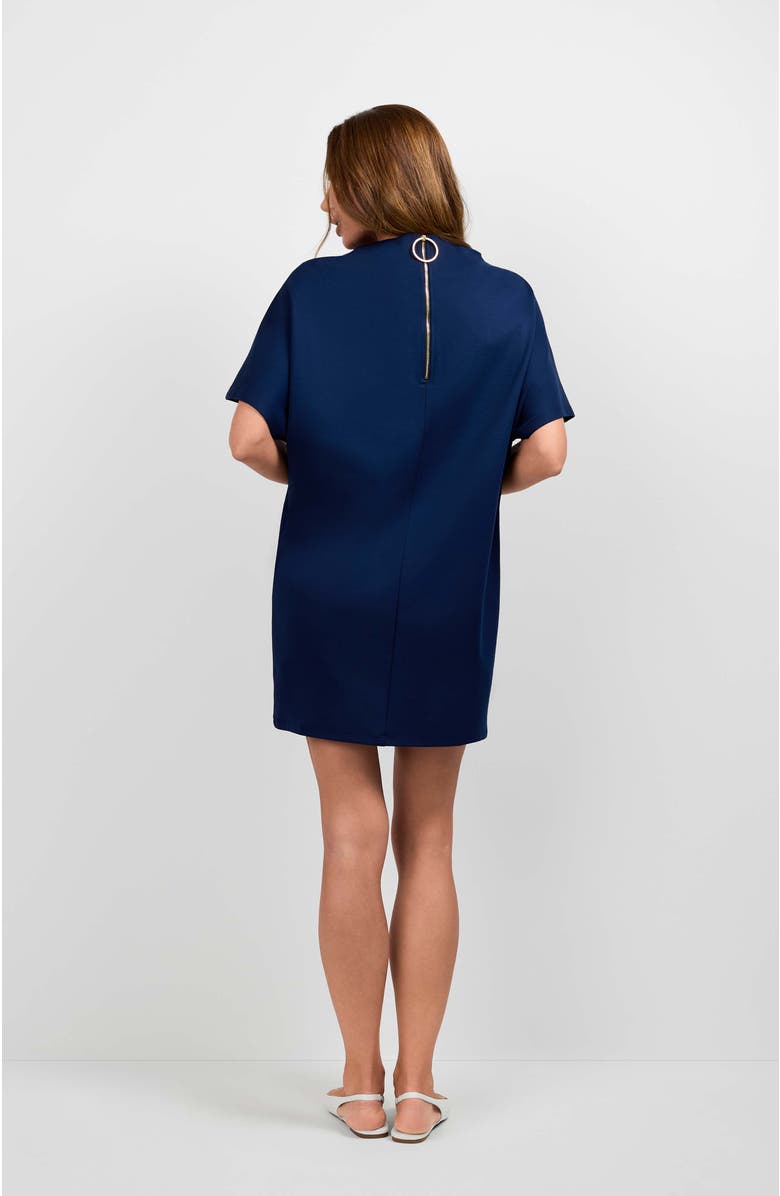 Trina Turk Storica Mini Dress, Alternate, color, Ink