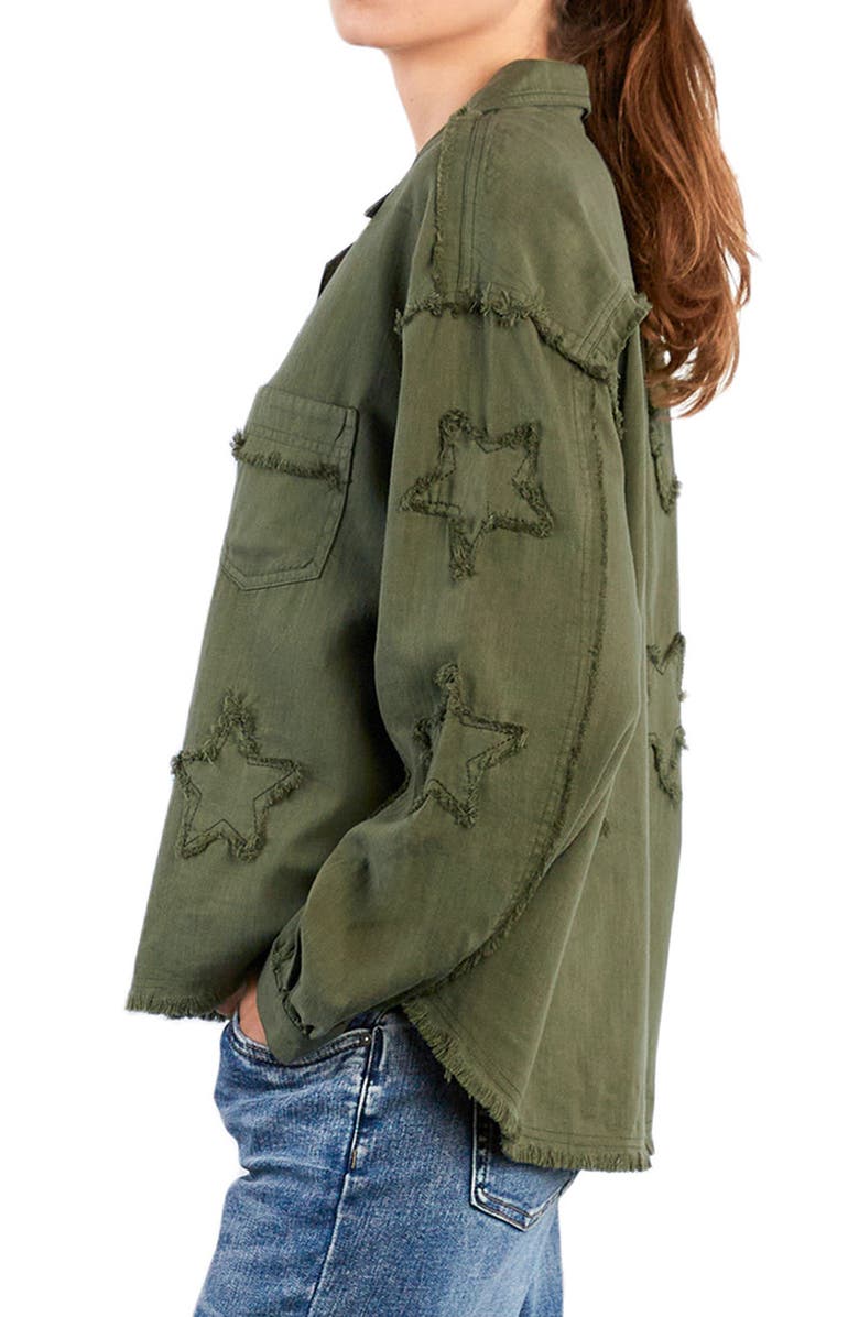 Billy T Big Super Star Button-Up Shirt, Alternate, color, Soft Olive