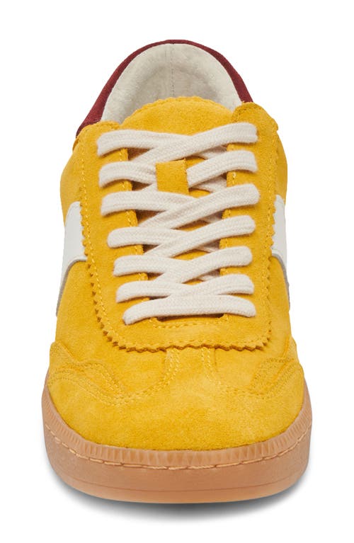 Dolce Vita Notice Sneakers Mustard Suede In Orange