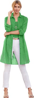 Jessica London Eyelet Mega Tunic