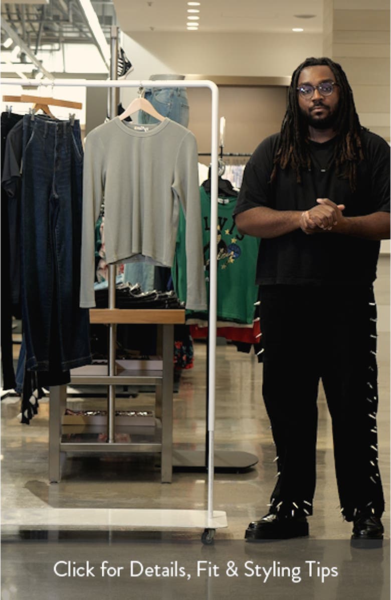 Lexi Sun-In Rib Long Sleeve T-Shirt, sales video thumbnail