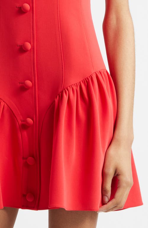 Cinq À Sept Royce Sleeveless Minidress In Red