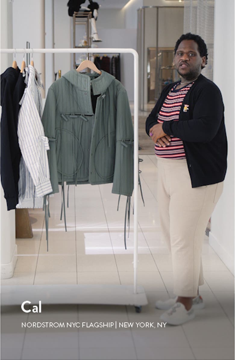 Deconstructed Coated Jacket, sales video thumbnail