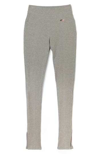 Honor The Gift Command Ribbed Leggings In Athletic Grey