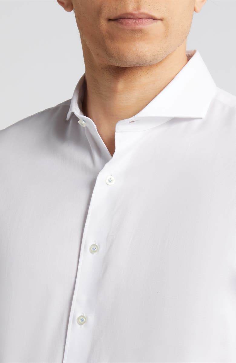 johnnie-O Boswell Button-Up Shirt, Alternate, color, White