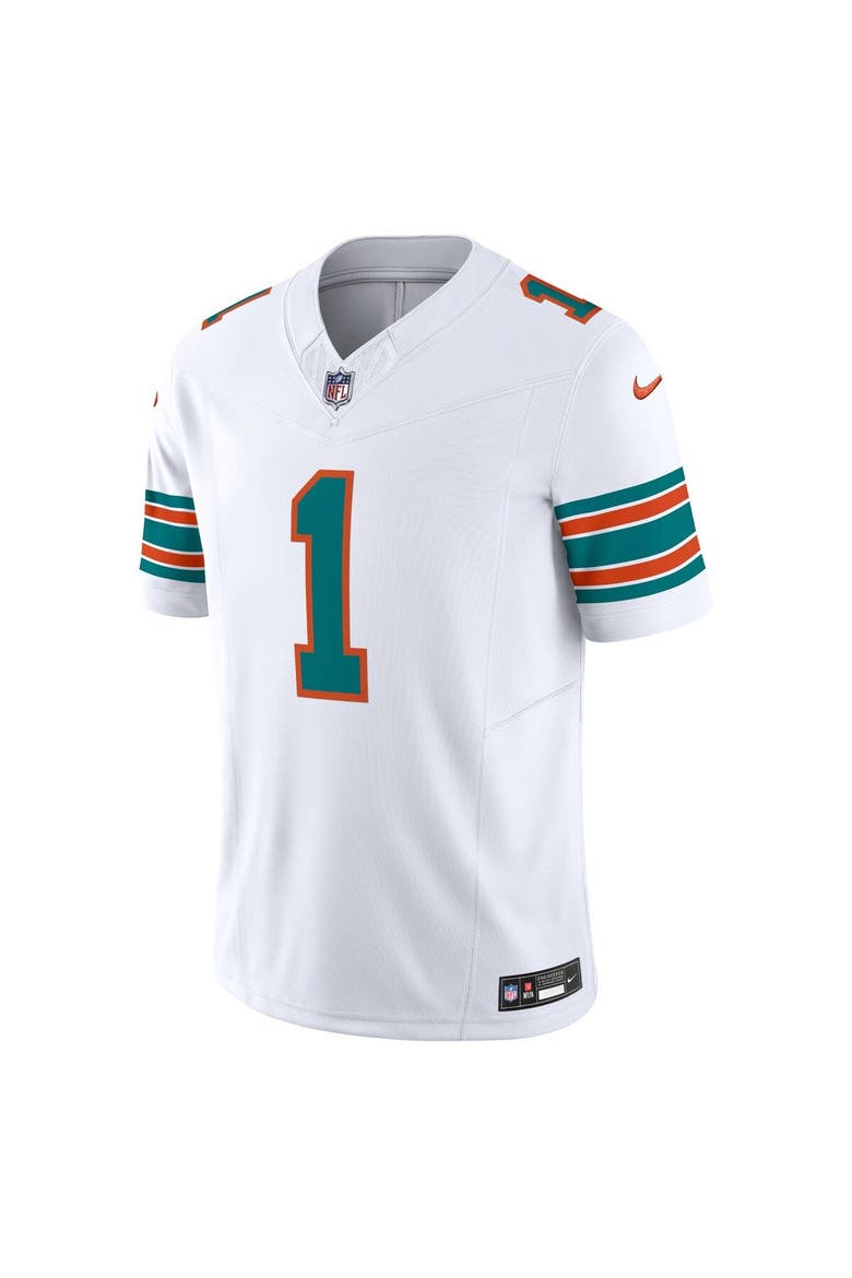 Men's Nike Tua Tagovailoa White Miami Dolphins Vapor F.U.S.E. Limited Jersey, Alternate, color, White