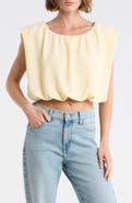 Blu Pepper Bubble Hem Top