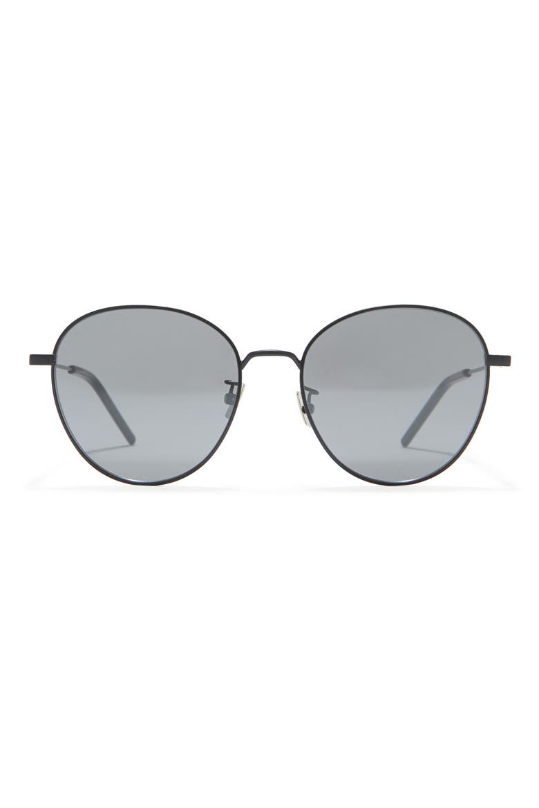 56mm Round Sunglasses, Main, color, HAVANA HAVANA GREEN/GRN