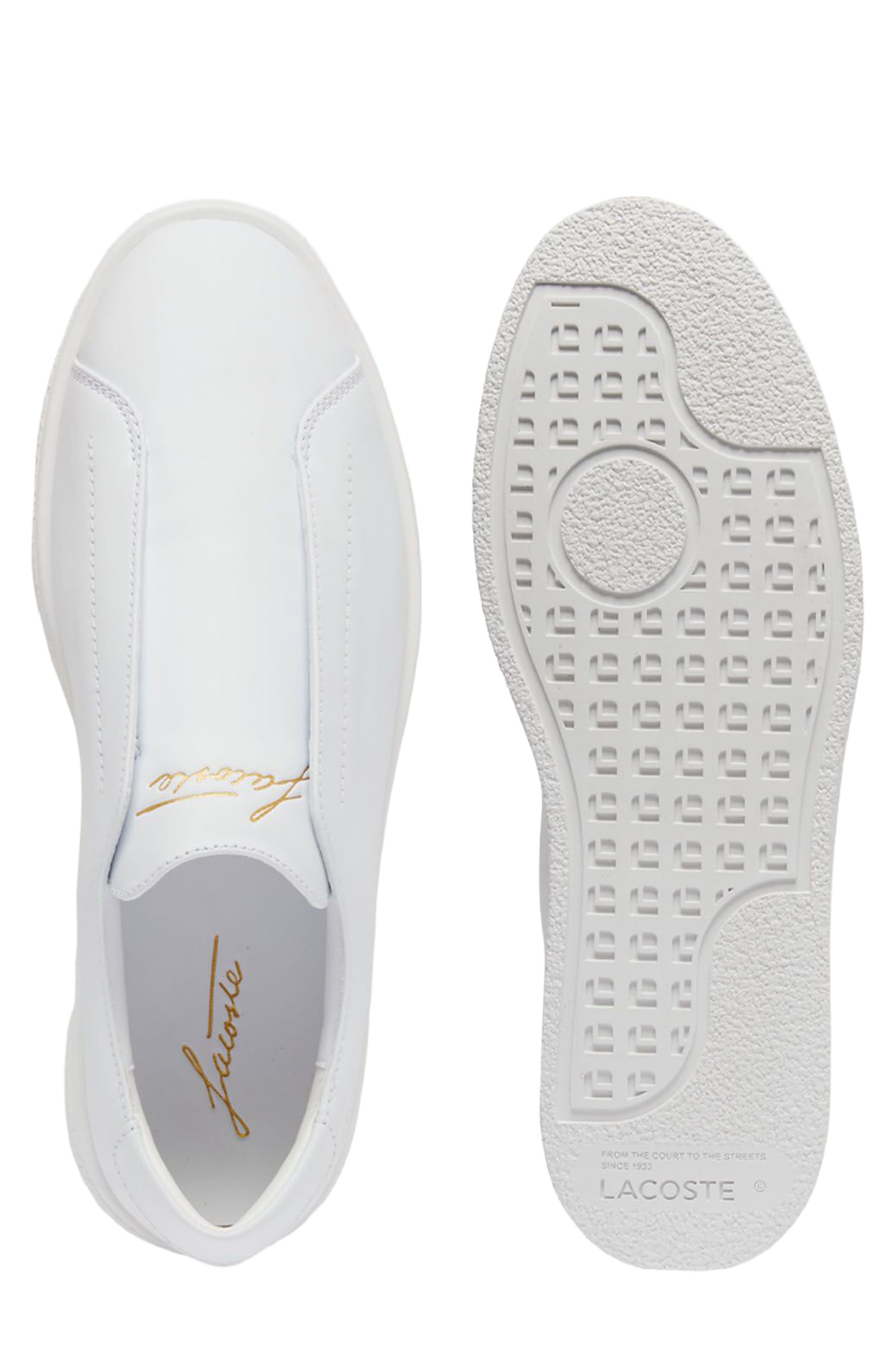 Linecourt Slip-On Sneaker, Alternate, color, WHITE/ WHITE