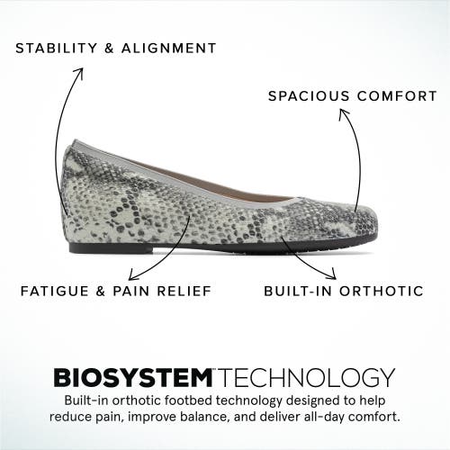 Abeo Cadence Ballet In Snake - Metatarsal