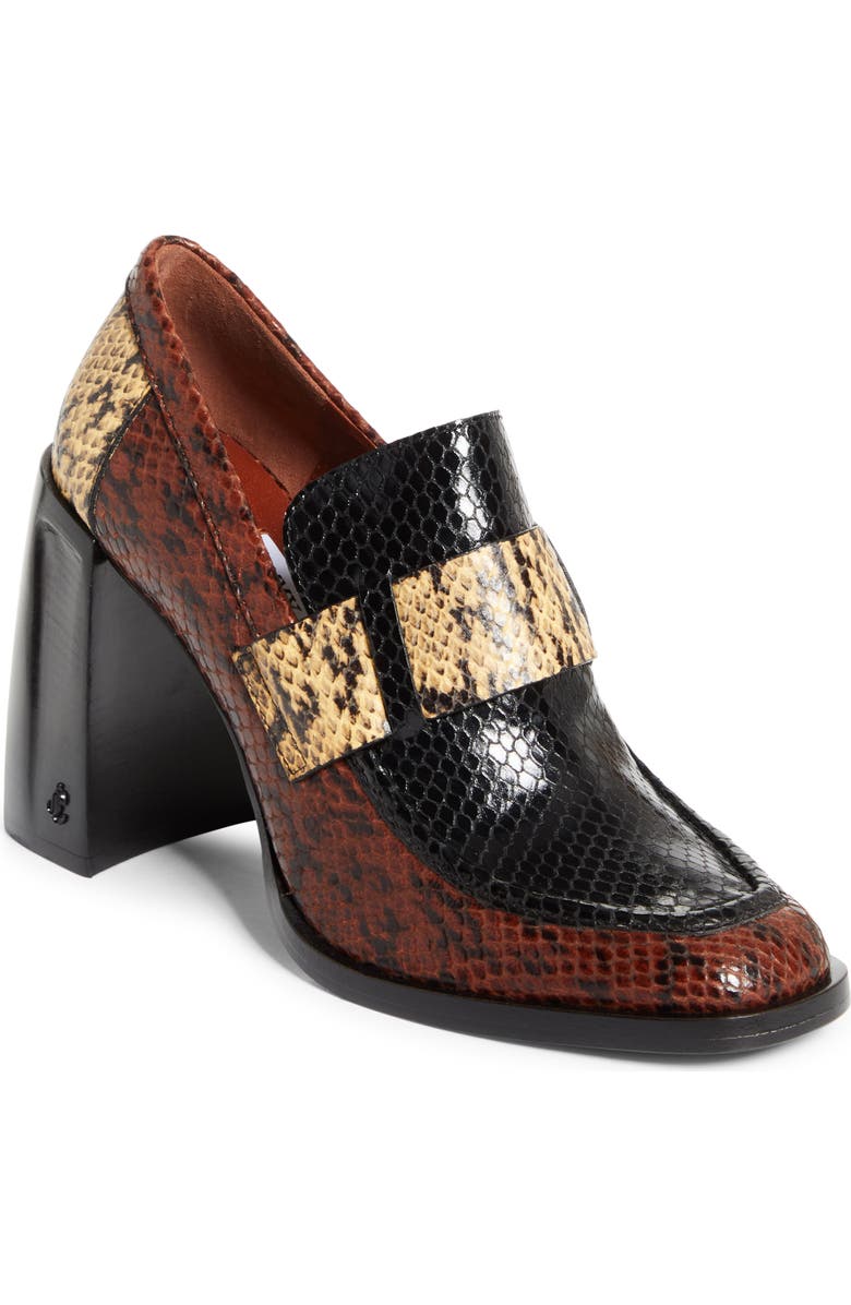 Jimmy Choo Tylor Colorblock Loafer Pump, Main, color,