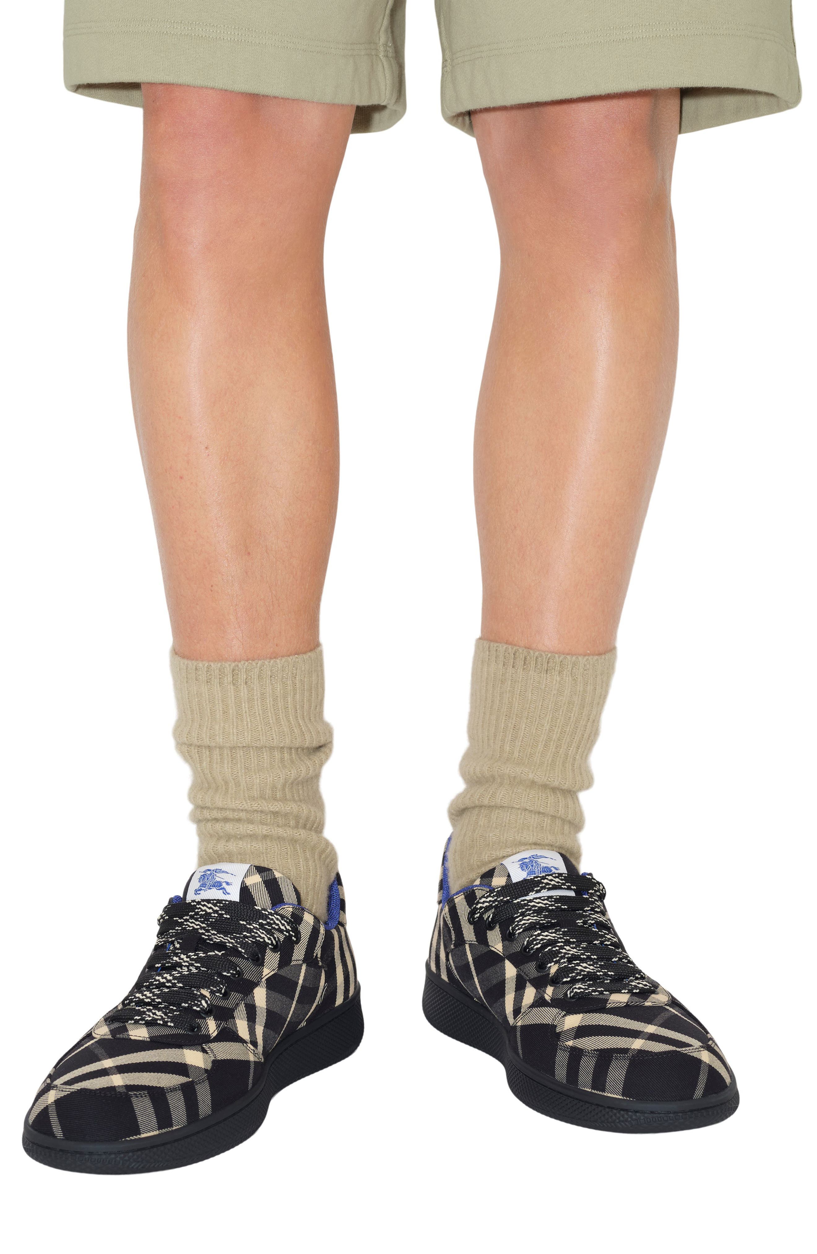 Burberry Check Terrace Sneaker, Alternate, color, 