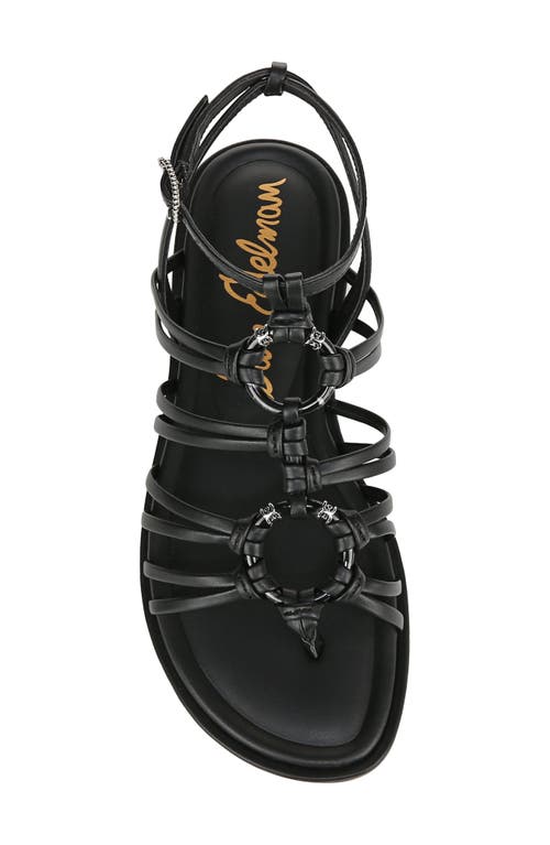 Shop Sam Edelman Raye Gladiator Sandal In Black