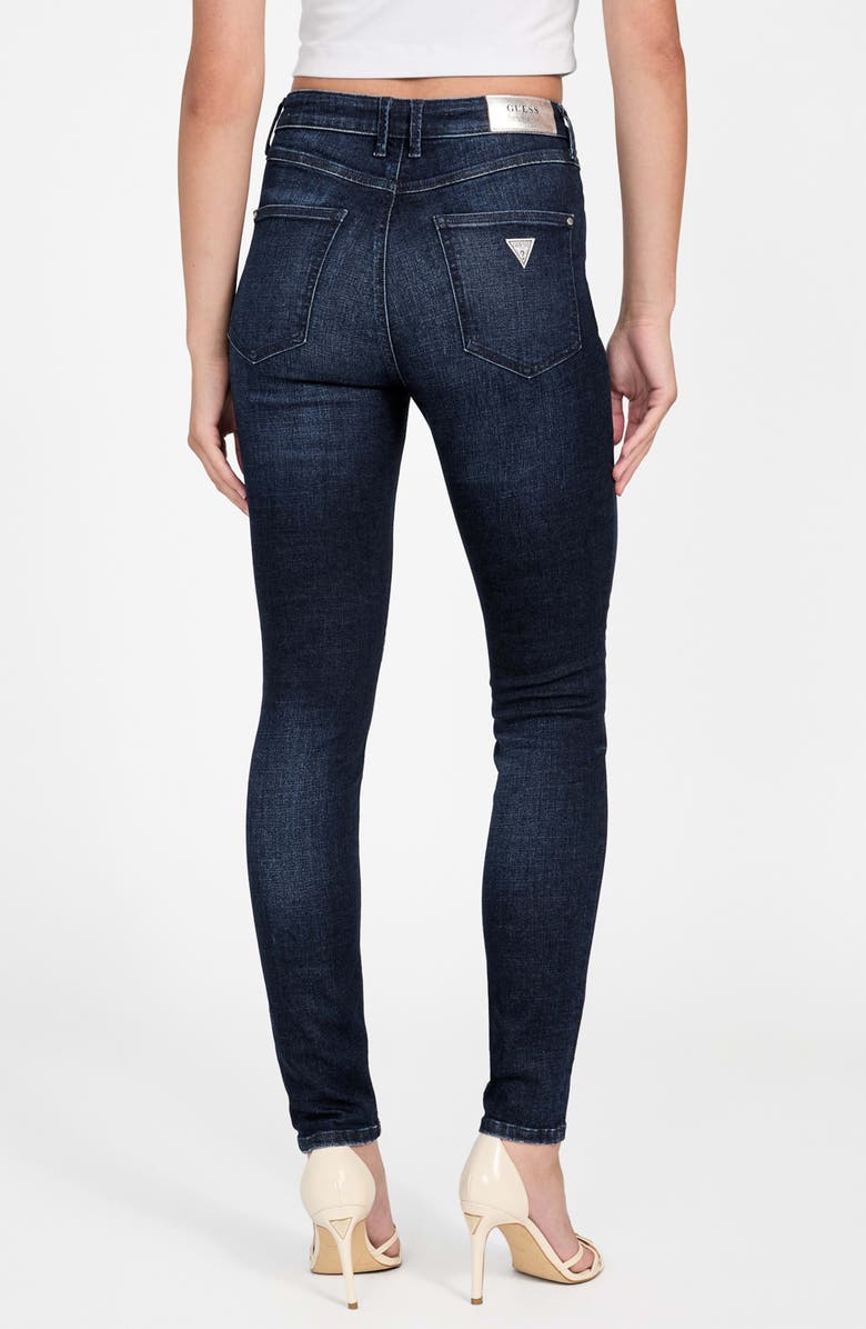 GUESS 1981 High Waist Ankle Skinny Jeans, Alternate, color, Nof4-Open