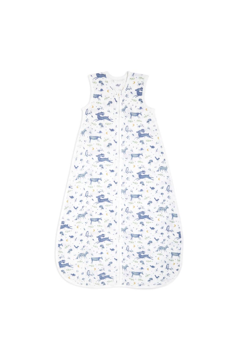 Organic Cotton Muslin Wearable Blanket, Main, color, OUTDOORS
