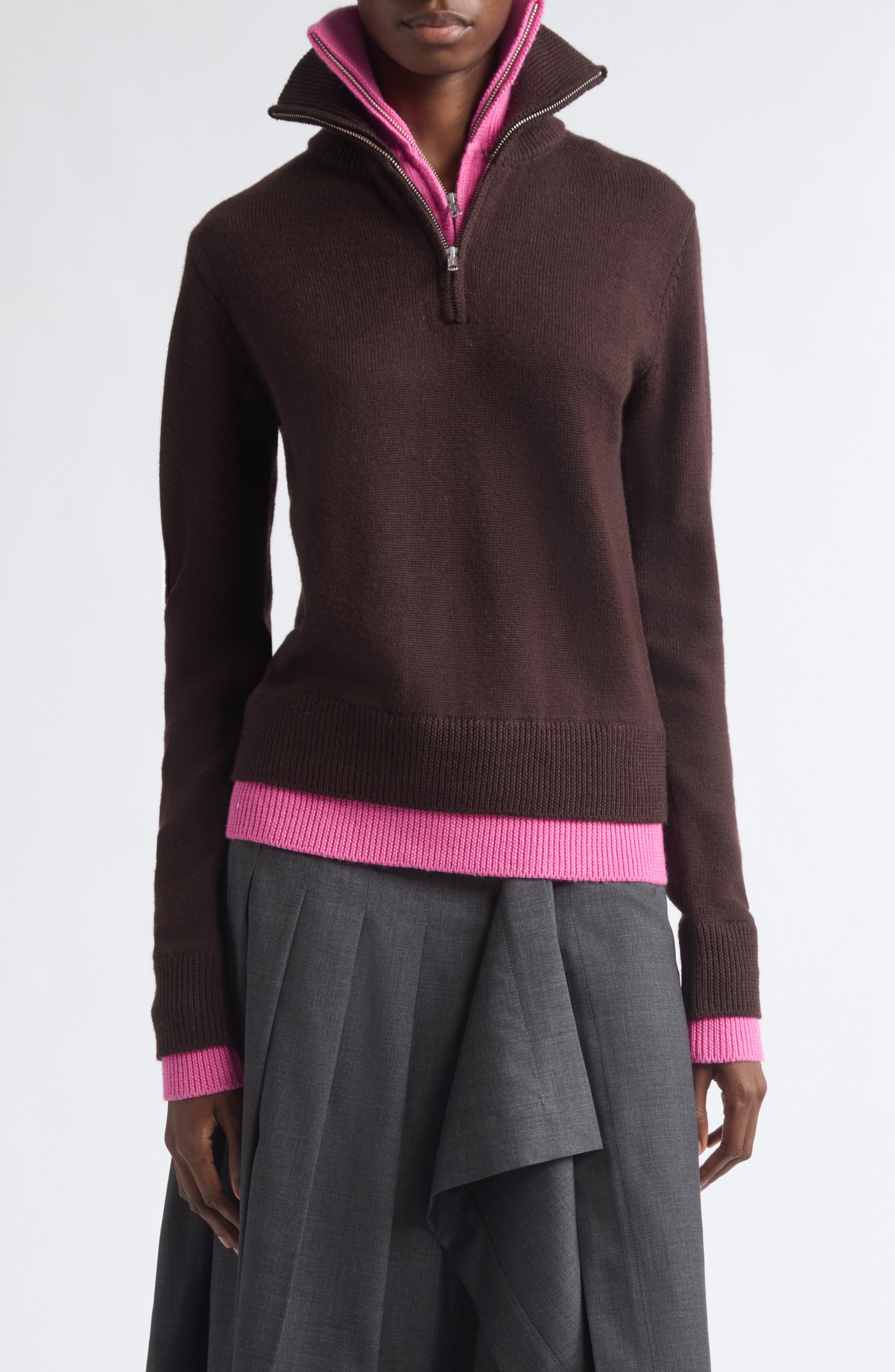selected BROWN/ PINK