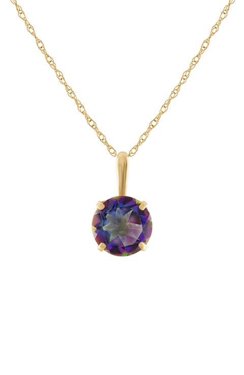 Stone Pendant Necklace