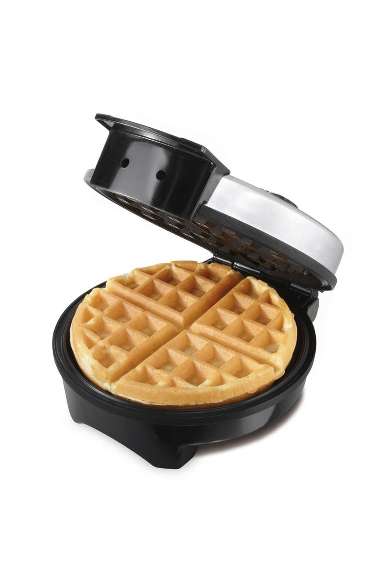 Stainless Steel Belgian Waffle Maker with Adjustable Temperature Control, Alternate, color, Silver