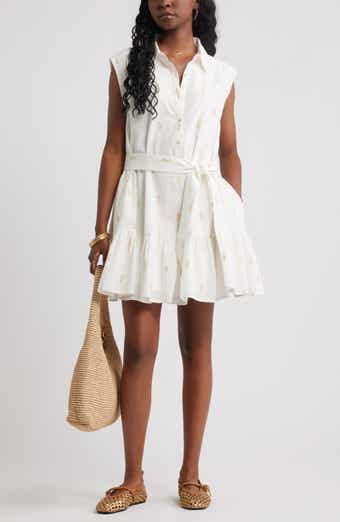 Treasure & Bond Ruffle Hem Minidress
