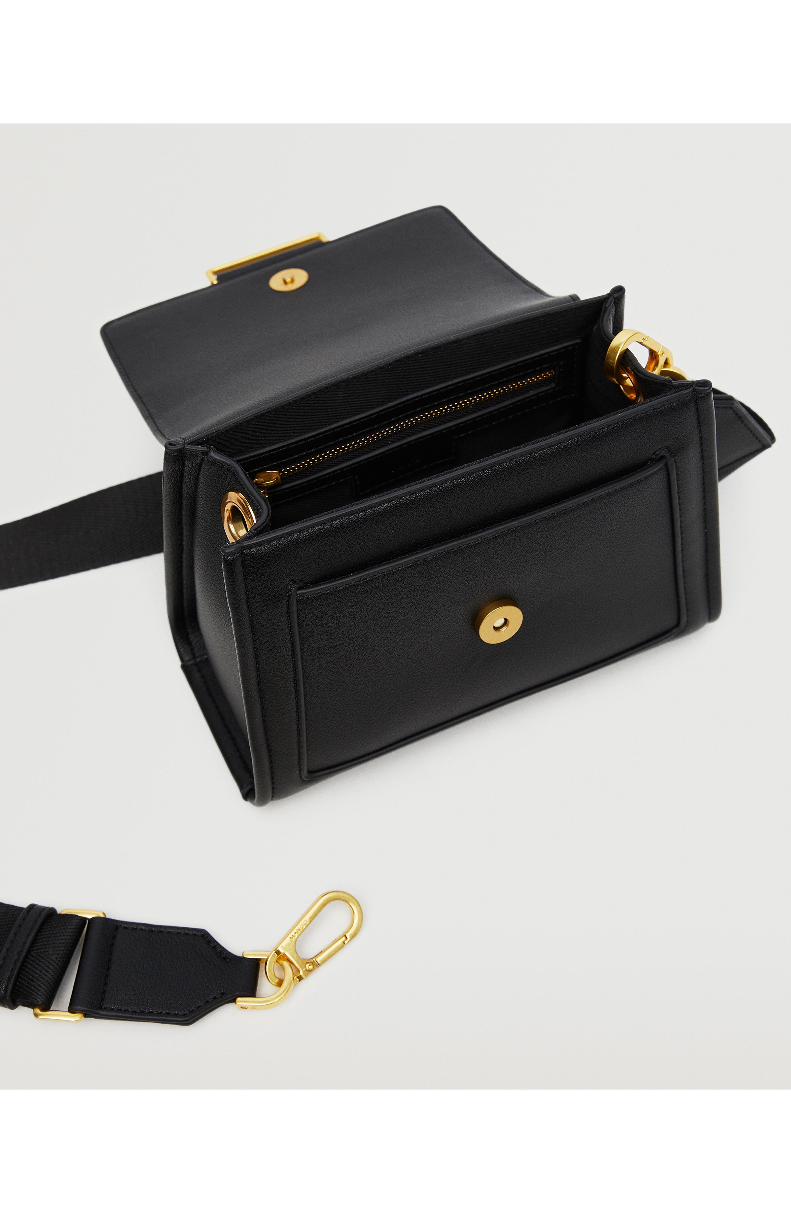 MANGO Flap Crossbody Bag, Alternate, color, 