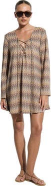 Gottex Beach Life Desert Mirage Verni Mini Beach Dress