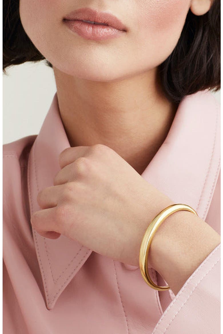 Dôme Cuff Bracelet, Alternate, color, 18k Gold Vermeil