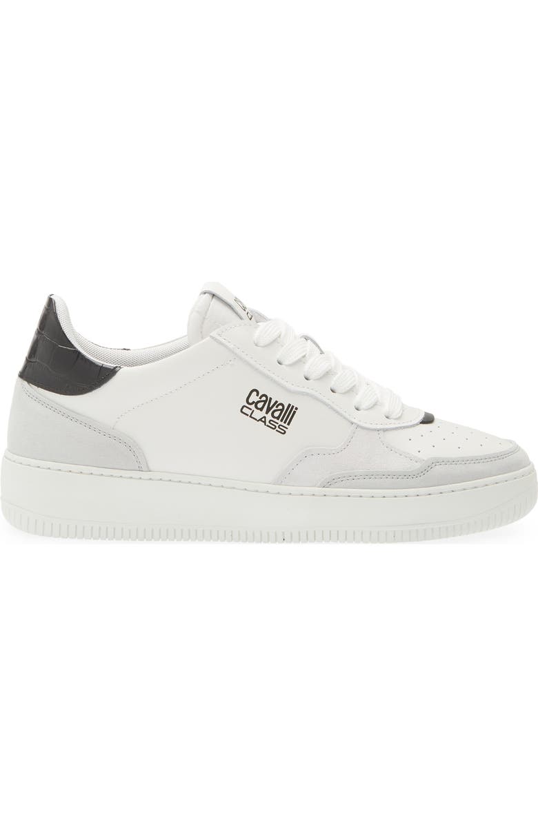 Roberto Cavalli Logo Low Top Sneaker, Alternate, color,