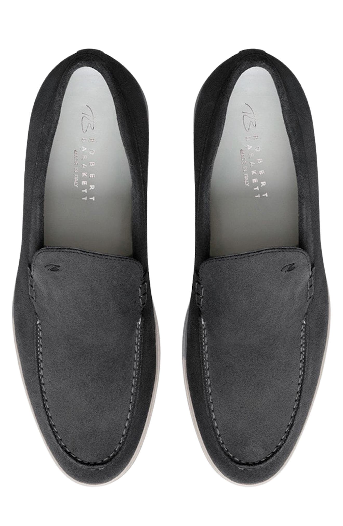 Robert Barakett Brannon Loafer, Alternate, color, Iron
