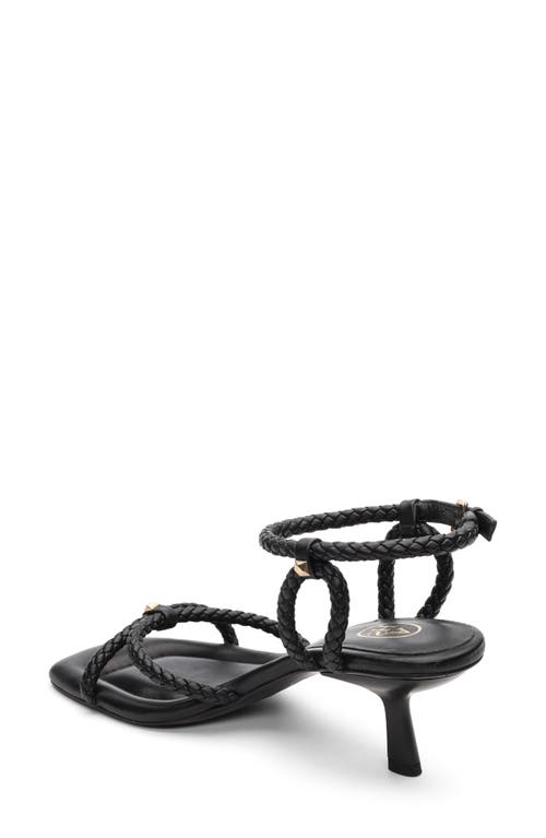 Ash Jessbis Ankle Strap Sandals In Black