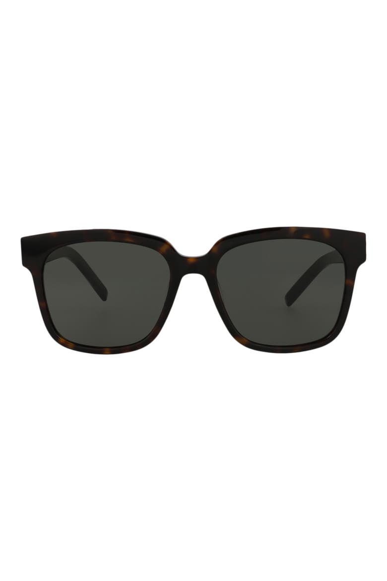 54mm Best Square Sunglasses, Main, color, HAVANA HAVANA GREY