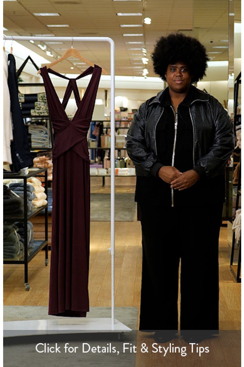 Bambia Cutout Sleeveless Gown video