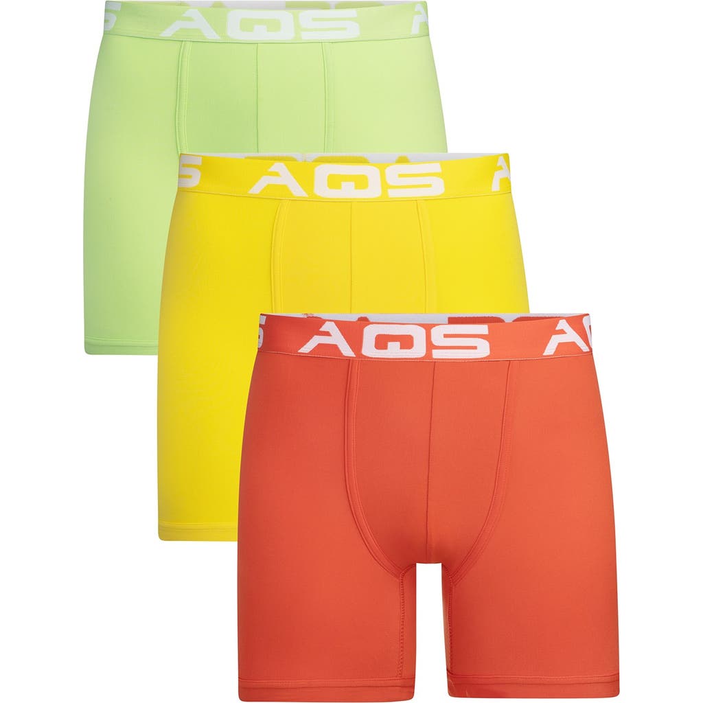 Aqs Classic Fit Boxer Briefs In Multi