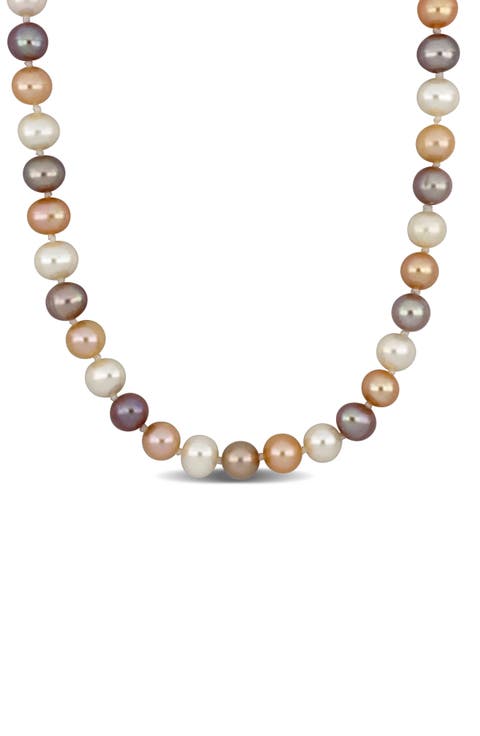 Multicolor Cultured Pearl Necklace