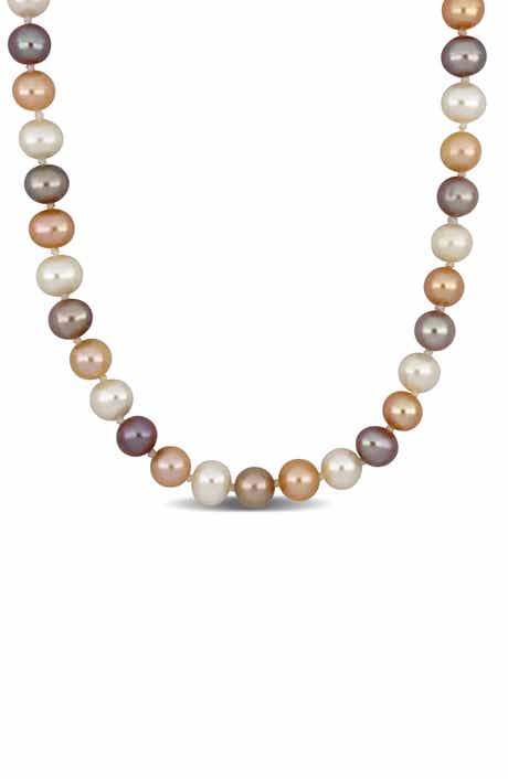 Multicolor Cultured Pearl Necklace