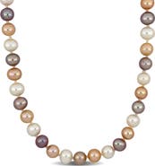 DELMAR Multicolor Cultured Pearl Necklace