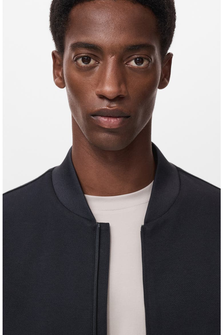 Thermoregulated Bomber Jacket, Alternate, color, NAVY