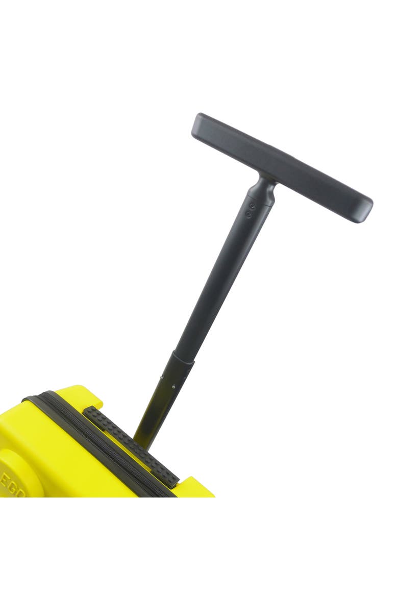 Signature Brick 2x3 Trolley Expandable 21.5 inch carry-on luggage, Alternate, color, YELLOW
