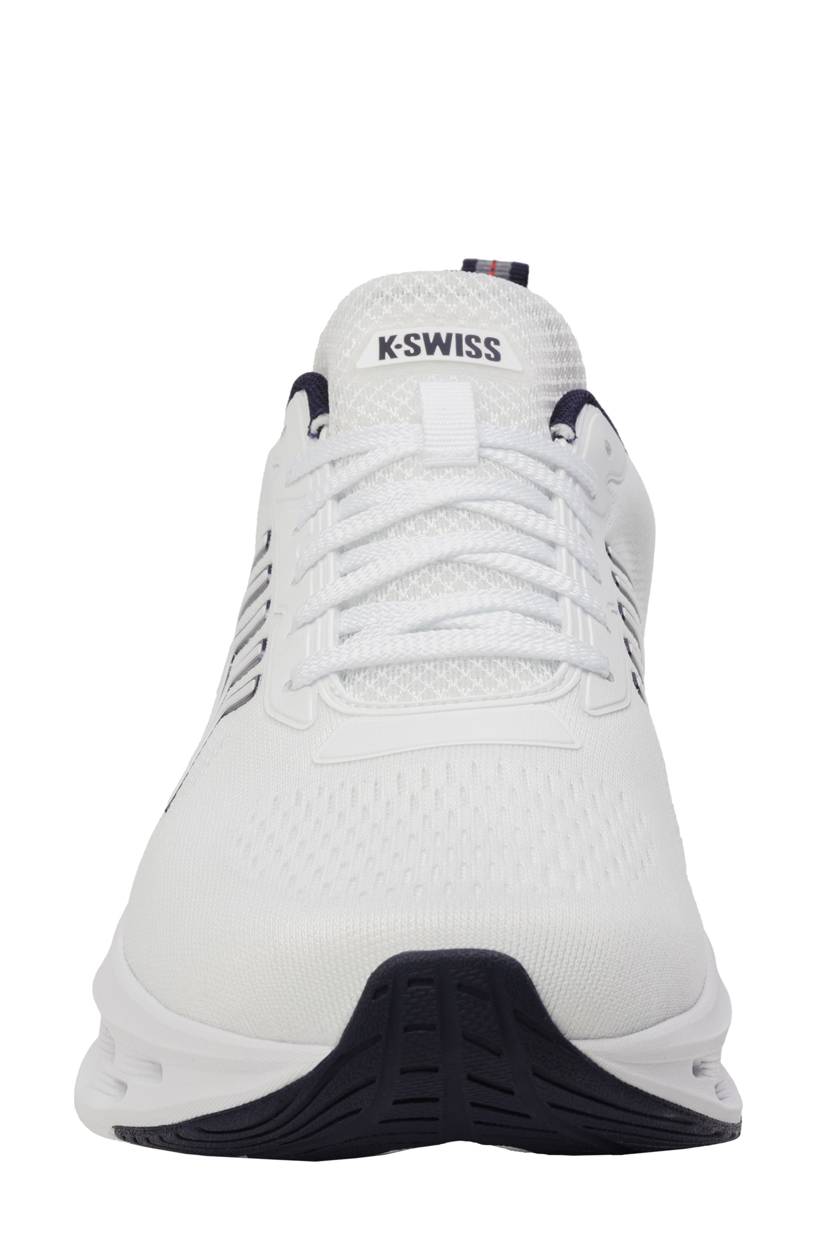 Melrose Tube Lite Sneaker, Alternate, color, WHITE/ NAVY/ RED